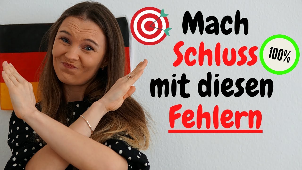 Update Vermeide diese typischen Fehler! (Deutsch lernen b1, b2, c1)