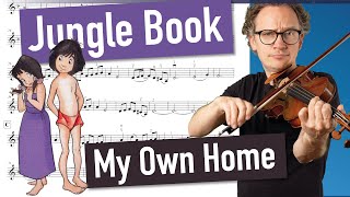 Jungle Book: My Own Home | Violin Sheet Music | Piano Accompaniment