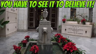 MAUSOLEUM TOUR!  YOU HAVE TO SEE IT TO BELIEVE IT!!