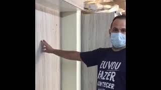 COMO INSTALAR A ESPELHEIRA VERSATIL MOVEIS FIMAP screenshot 5