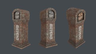 Celebrity Modeling A Brick Stone Mailbox in Autodesk Maya 2020 | Props Modeling in Maya | Part - 1 : Modeling Net Worth