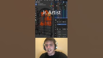 Jr vs Sr Artist: select pattern #blendertutorial #blender #blendercommunity #blender3d #b3d