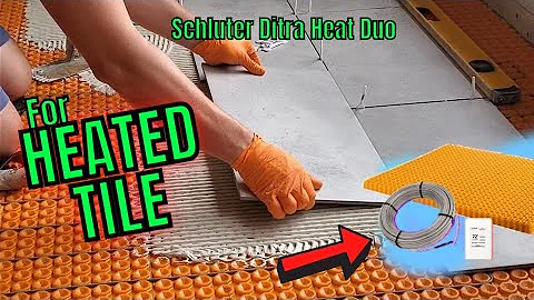 Installing A Schluter Heated Tile Floor