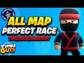 PERFECT RACE ALL MAP - Stumble Guys [Europe] (tips, tricks, shortcut)