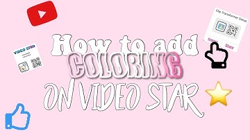 How to add coloring on video star