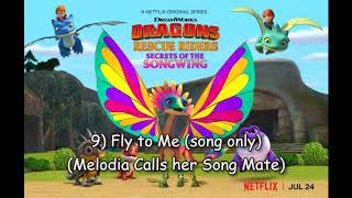 Video thumbnail of "Secret of the Songwing 9) Fly to Me (song only)"