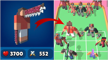 Merge Chainsaw 3D Run | Level 1 to 13