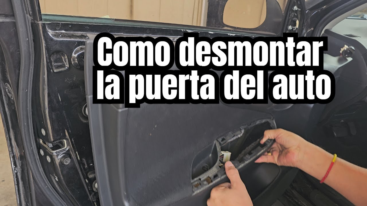 Quitar y Desmontar Panel Interior de la Puerta del Auto - YouTube