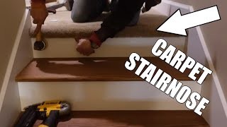 Stair Renovation | Finish Top Step With Carpet