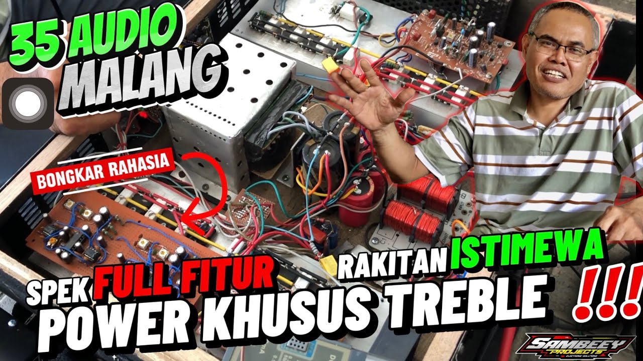 RAHASIA‼️, Review Power Rakitan 35 Full Fitur, Suara Jernih, Rakitan Pak Agus 35 Malang, 35 Pusat