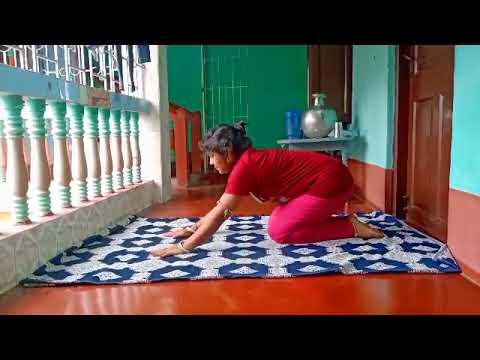 Mukti | Swastha Shongini Member Practicing Yoga | International Yoga Day 2023