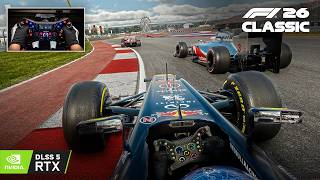 Classic Cars Are FINALLY Here in F1 26 - Sebastian Vettel's Red Bull RB8 V8 US GP 100% Race Gameplay