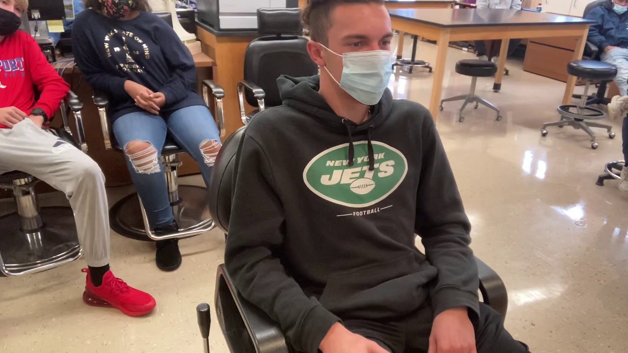 Draping Procedure for a Haircut YouTube