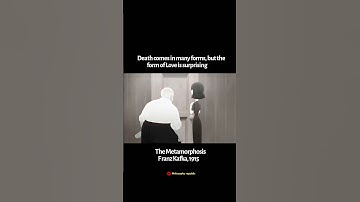 The Metamorphosis Franz Kafka, 1915 #kafka #shorts
