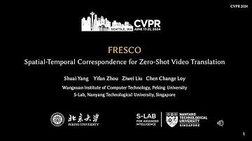 [CVPR 2024] Introduction to FRESCO: Spatial-Temporal Correspondence for Zero-Shot Video Translation