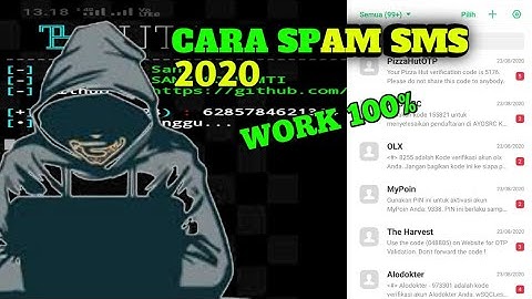 Script spam sms 2020