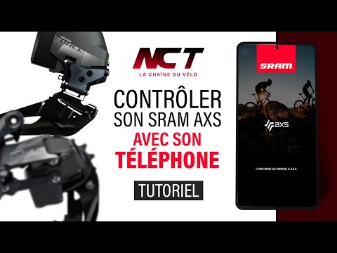 CONTRÔLER SON GROUPE SRAM AXS AVEC SON MOBILE