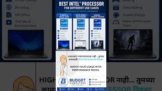 Which Intel Processor is Best for You? | Intel i3 vs i5 vs i7 Explained #shorts #viral #ytshorts