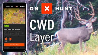 Using the CWD Layer: onX hunt App Tip (Review) screenshot 2