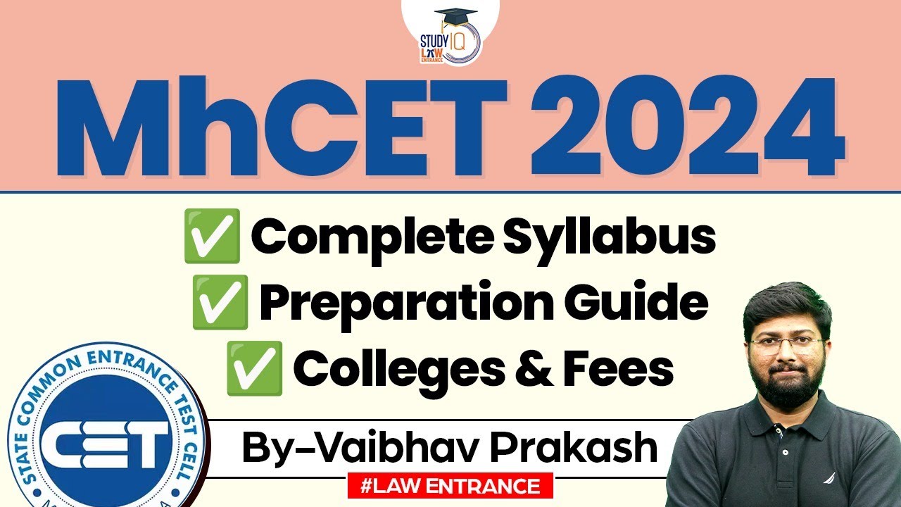 All About Mh CET Law 2024: MhCET 5 Year LLB | Mh CET 2024 | StudyIQ Law ...