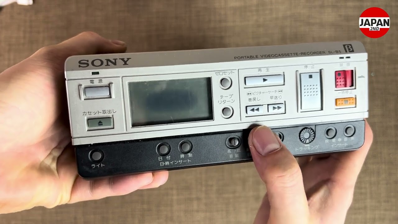 SONY SL-B5 World smallest BETAMAX recorder SL-B5 Portable Bmax