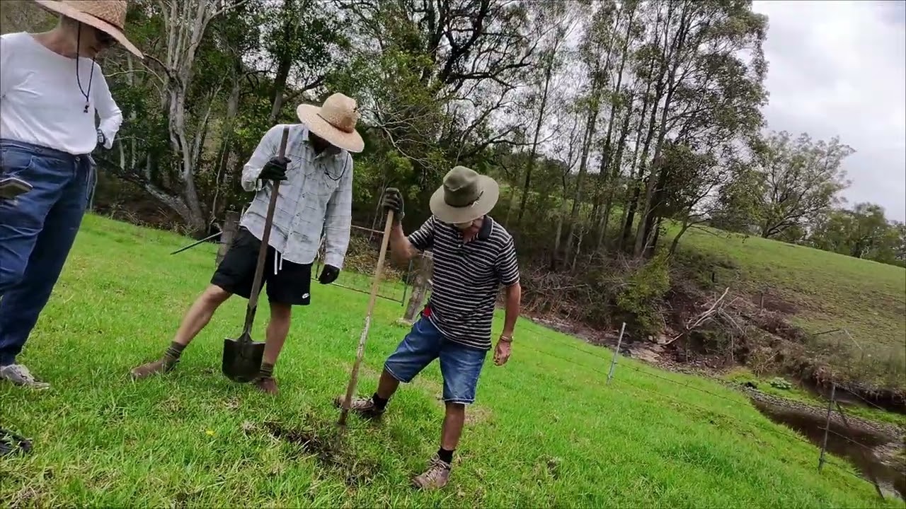 Flying around the farm