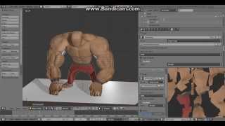 blender model animation screenshot 5