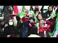 Women in the Azadi Stadium