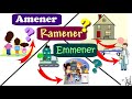 Amener, Emmener, Ramener - Cuando usar ? Qué significa? Ejemplos