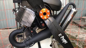 Paramotor Skyrunner Moster 185 / propeller E-props 130 cm static thrust