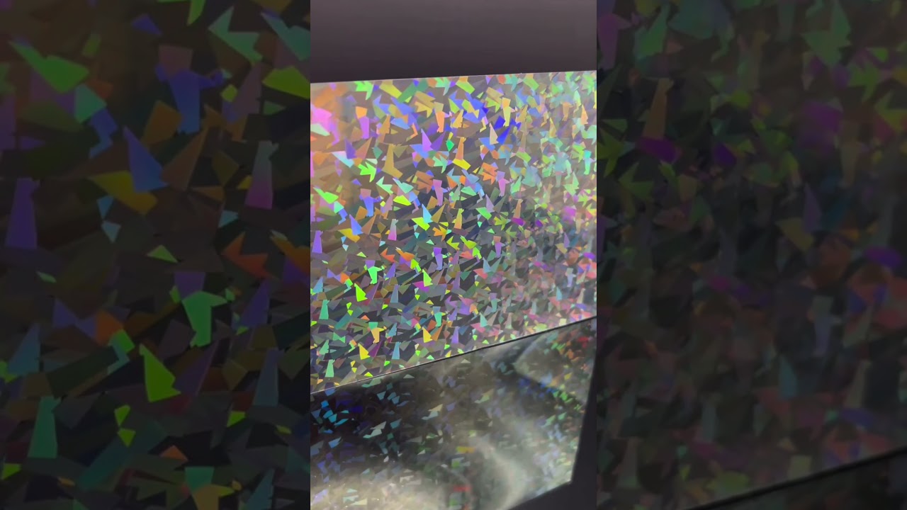 Signworld Holographic Crystal Adhesive Vinyl 