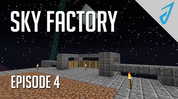 Sky Factory 2.5: NEW PLATFORM! (Episode 4) | iJevin