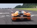 Koenigsegg ccx  brutal acceleration