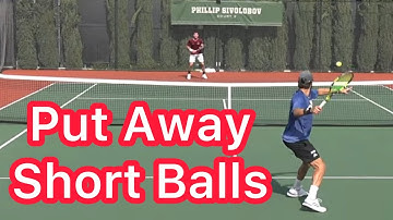 How To Put Away Short Balls (3 Perfect Tennis Tips)
