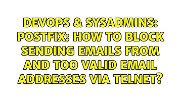Postfix: How to block sending emails from and too valid email addresses via telnet?