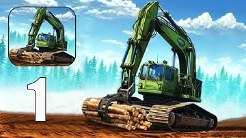 Mega Harvester: Wood Factory - Gameplay Walkthrough Part 1 - Android GamePlay