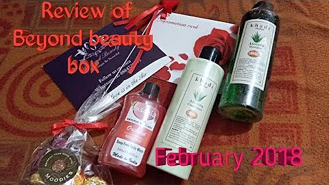 Review of Beyond Beauty Box February 2018