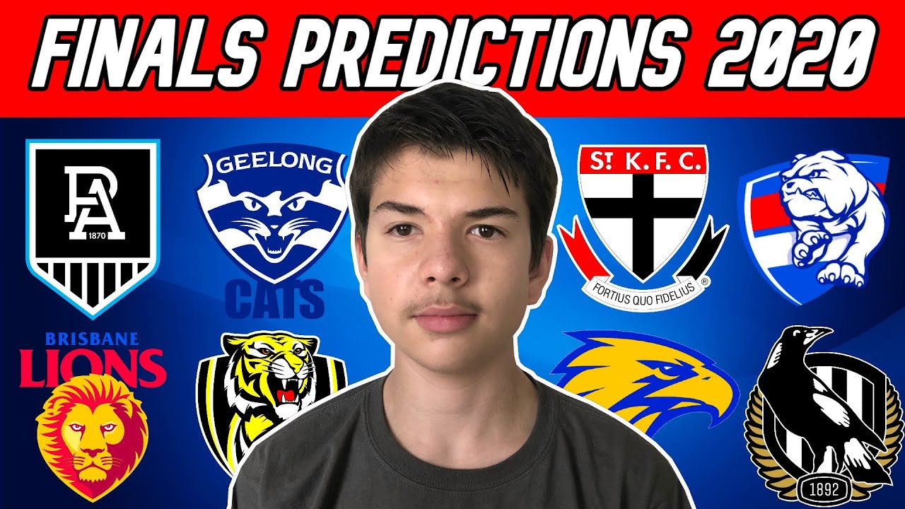 AFL FINALS PREDICTIONS 2020