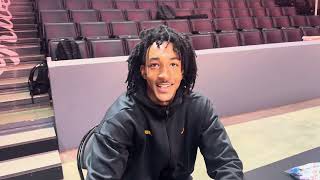 MEDIA DAY: Tennessee G Juke Harris Talks Goals During Vol Basketball Season