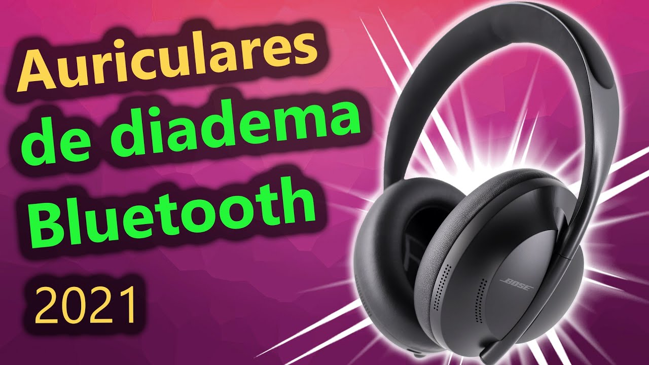 Mejores AURICULARES de DIADEMA Bluetooth en 2021! - YouTube