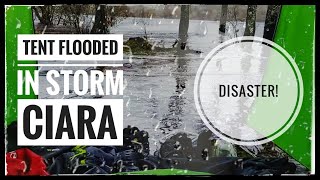 Wild Camping in STORM CIARA, Scotland | Heavy Rain and Strong Winds
