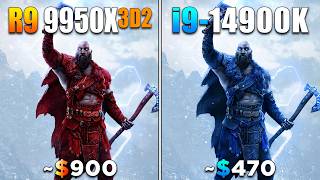 Ryzen 9 9950X3D2 vs Core i9 14900K | PC Gameplay Benchmark Tested