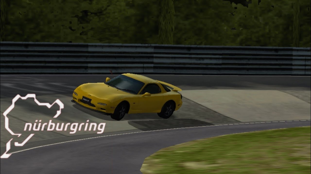 GRAN TURISMO (10)TESTANDO O RX7[FD]EM NURBURGRING(PSP) 