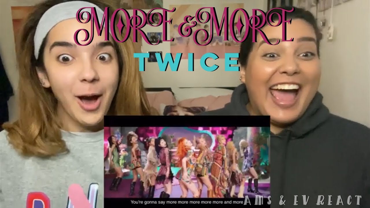 FIRST TIME Reacting to Twice: Fancy and More & More MVs | Ams & Ev React