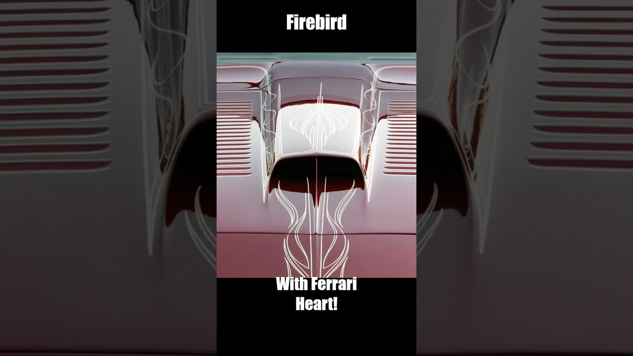 "The Secret Pontiac Firebird with a Ferrari Heart!" 
