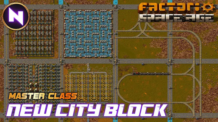 CITY BLOCK 2.0 - Improved Base Design For SPACE AGE | Factorio Master Class