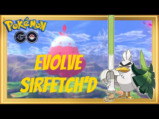 Pokémon Global News - Galarian Farfetch'd is spawning more then normal on Pokémon  GO Galarian Farfetch'd can now evolve into Sirfetch'd