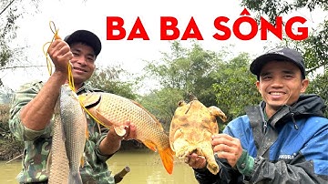 THẢ LƯỚI ĐÊM DÍNH BA BA KHỦNG-TỰ THỢ RỪNG 