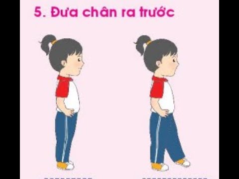 Giáo dục thể chất 1 - Tuần 15: Đưa chân ra trước