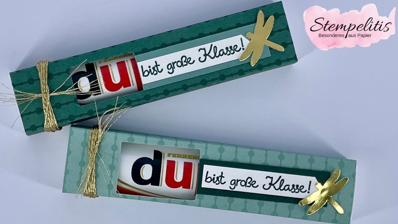 Du bist große Klasse | Schokoriegel Verpackung | Stampin' Up! von Stempelitis